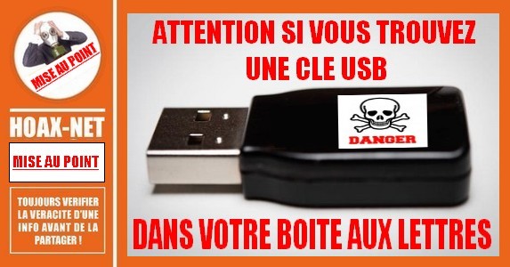  Arnaque à la clé USB : quand les hackers piègent votre boîte aux lettres