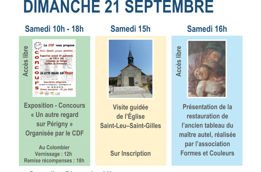  Journées Européennes du Patrimoine