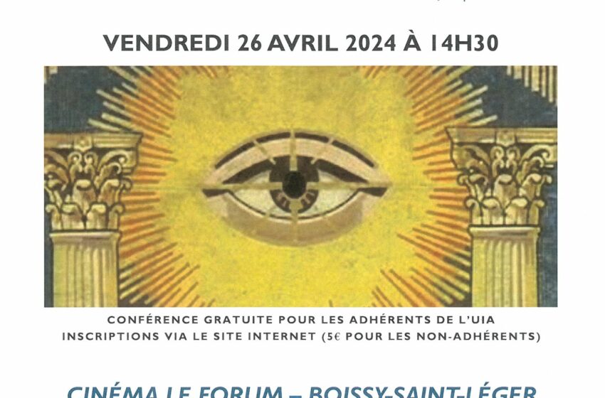  Conférence UIA à Boissy-Saint-Léger