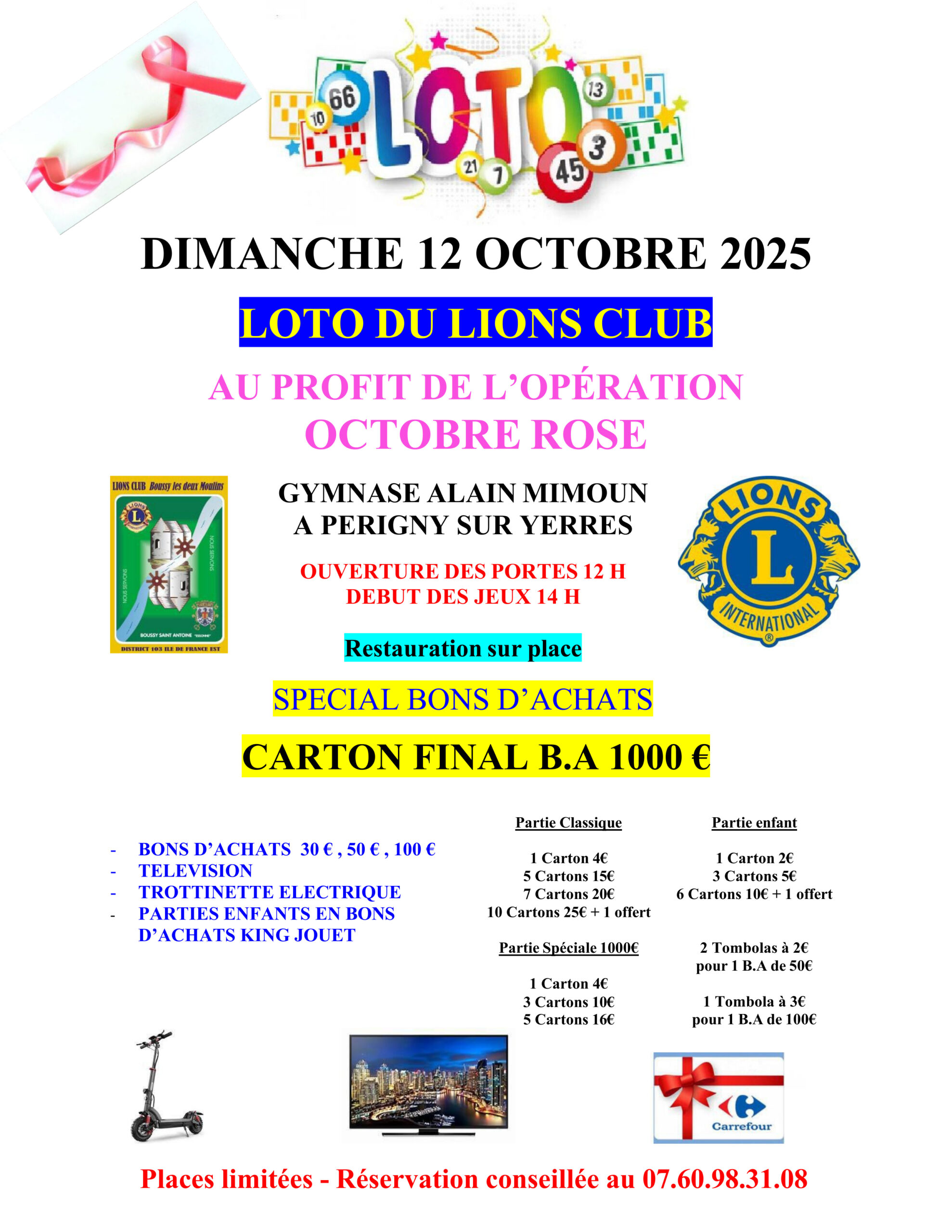  Loto du Lions Club